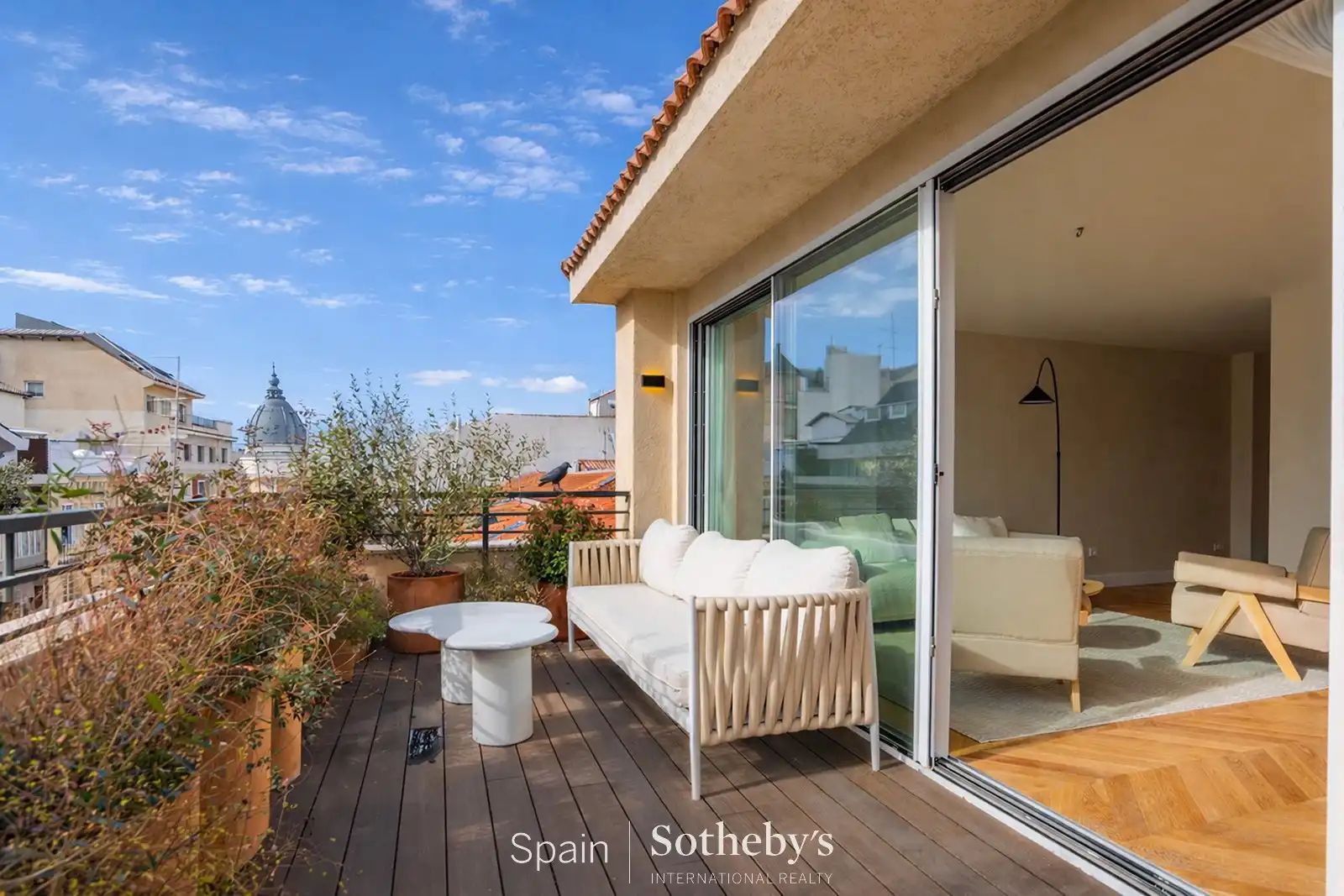 Terrassa de Apartament en venda en  Madrid Capital amb Aire condicionat, Calefacció i Terrassa