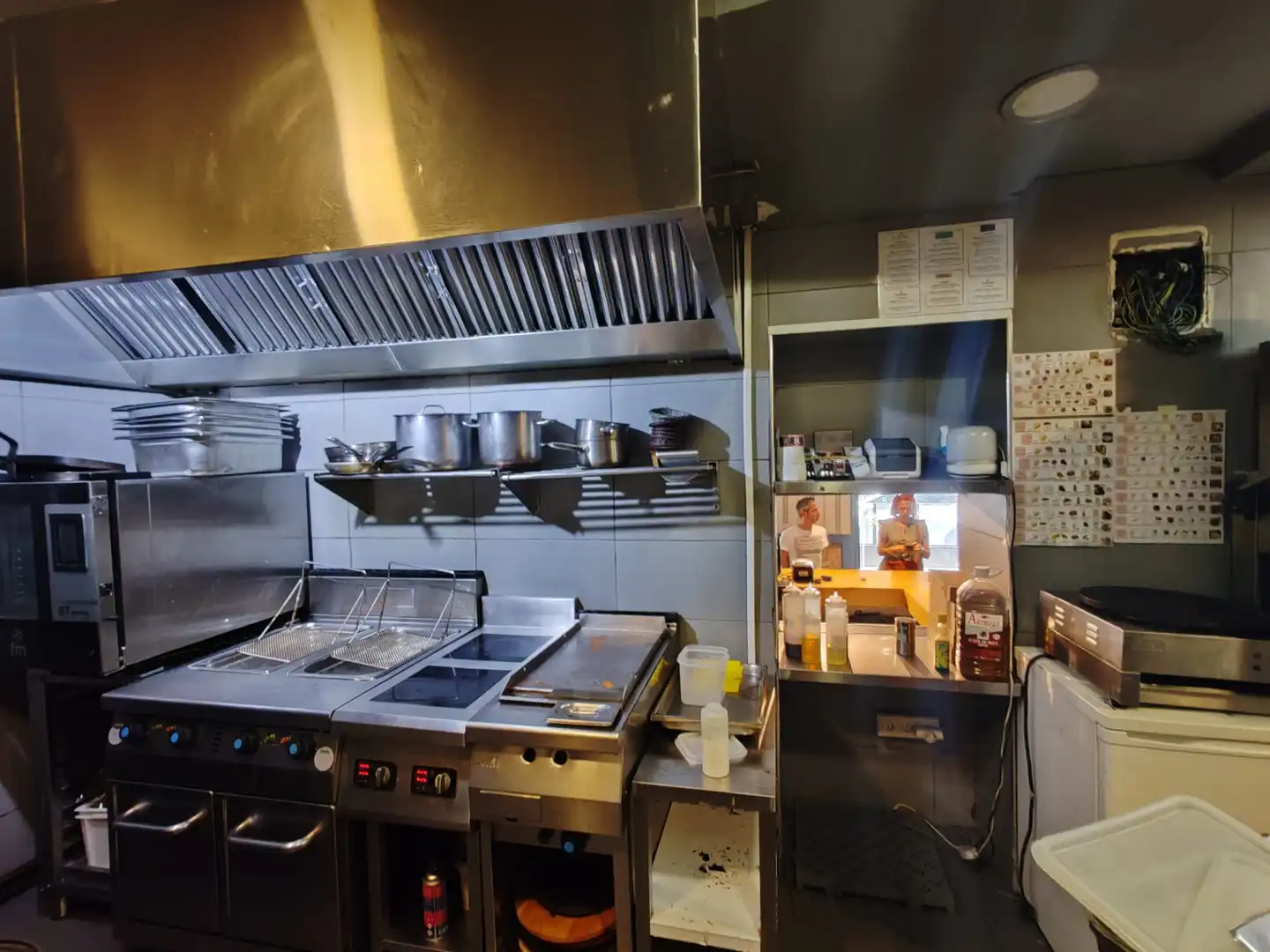 Cocina de Local en traspaso en Madrid con Aire acondicionado, Calefacción y Terraza