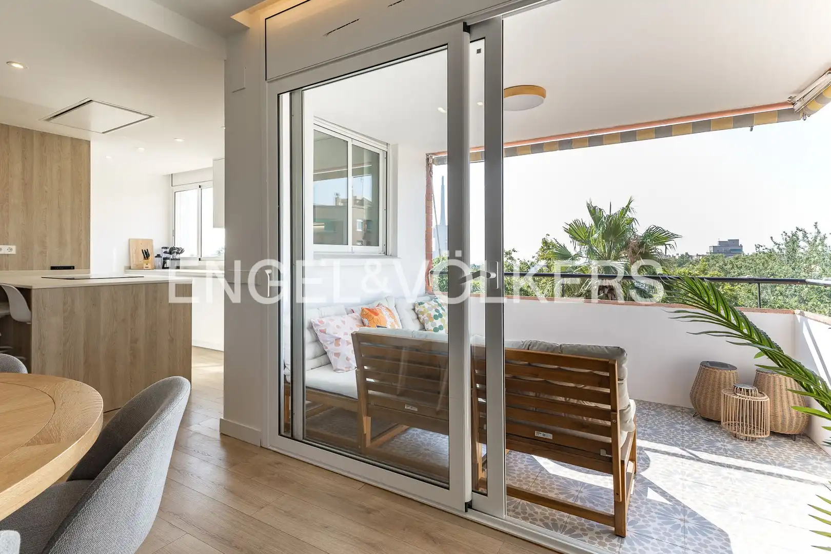Terraza de Piso en venta en Sant Adrià de Besòs con Aire acondicionado, Calefacción y Parquet
