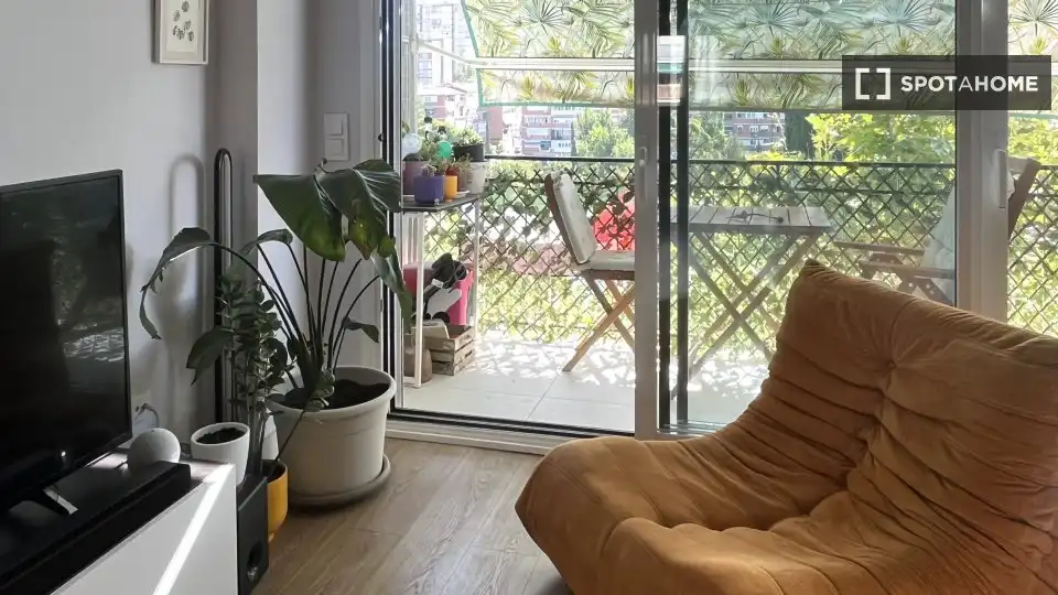 Terrasse von Wohnung zur Miete in Madrid mit Klimaanlage, Heizung und Möbliert
