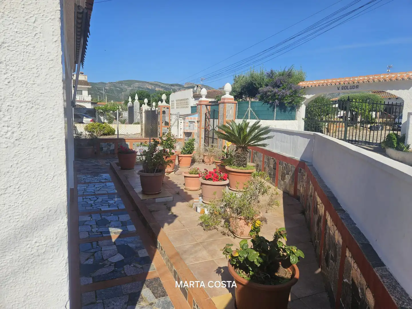Vista exterior de Casa o xalet en venda en Palma de Gandia amb Aire condicionat, Calefacció i Jardí privat