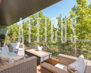 Terrace of Flat for sale in Sant Cugat del Vallès  with Air Conditioner, Heating and Parquet flooring