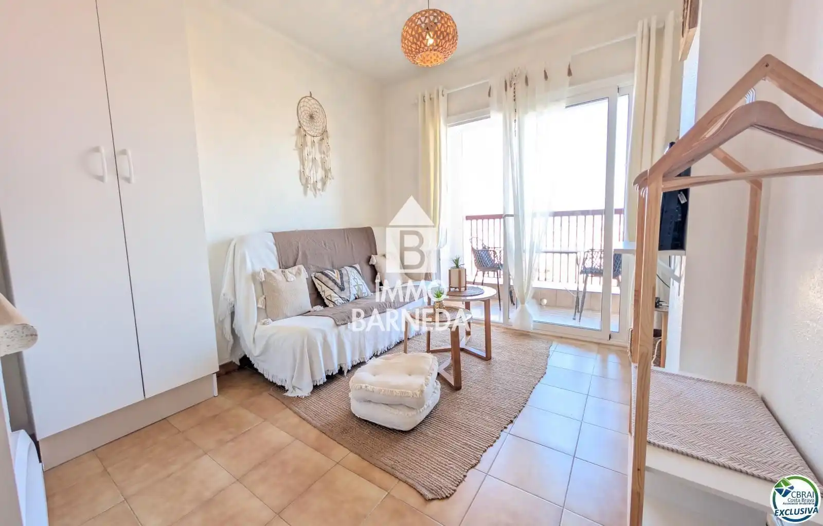 Terrasse von Wohnung zum Verkauf in Empuriabrava mit Heizung, Terrasse und Möbliert
