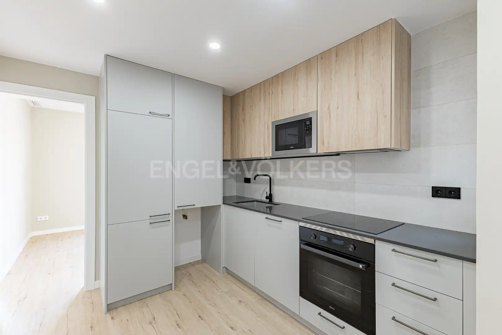 Cocina de Piso en venta en Barcelona con Aire acondicionado, Calefacción y Parquet