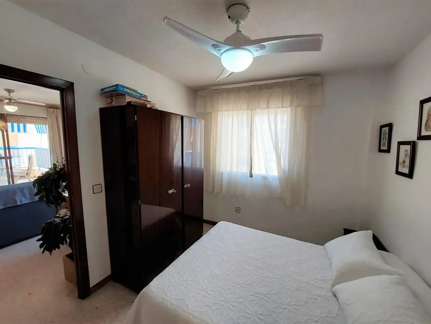 Bedroom of Flat for sale in Pulpí  with Terrace, Furnished and Balcony