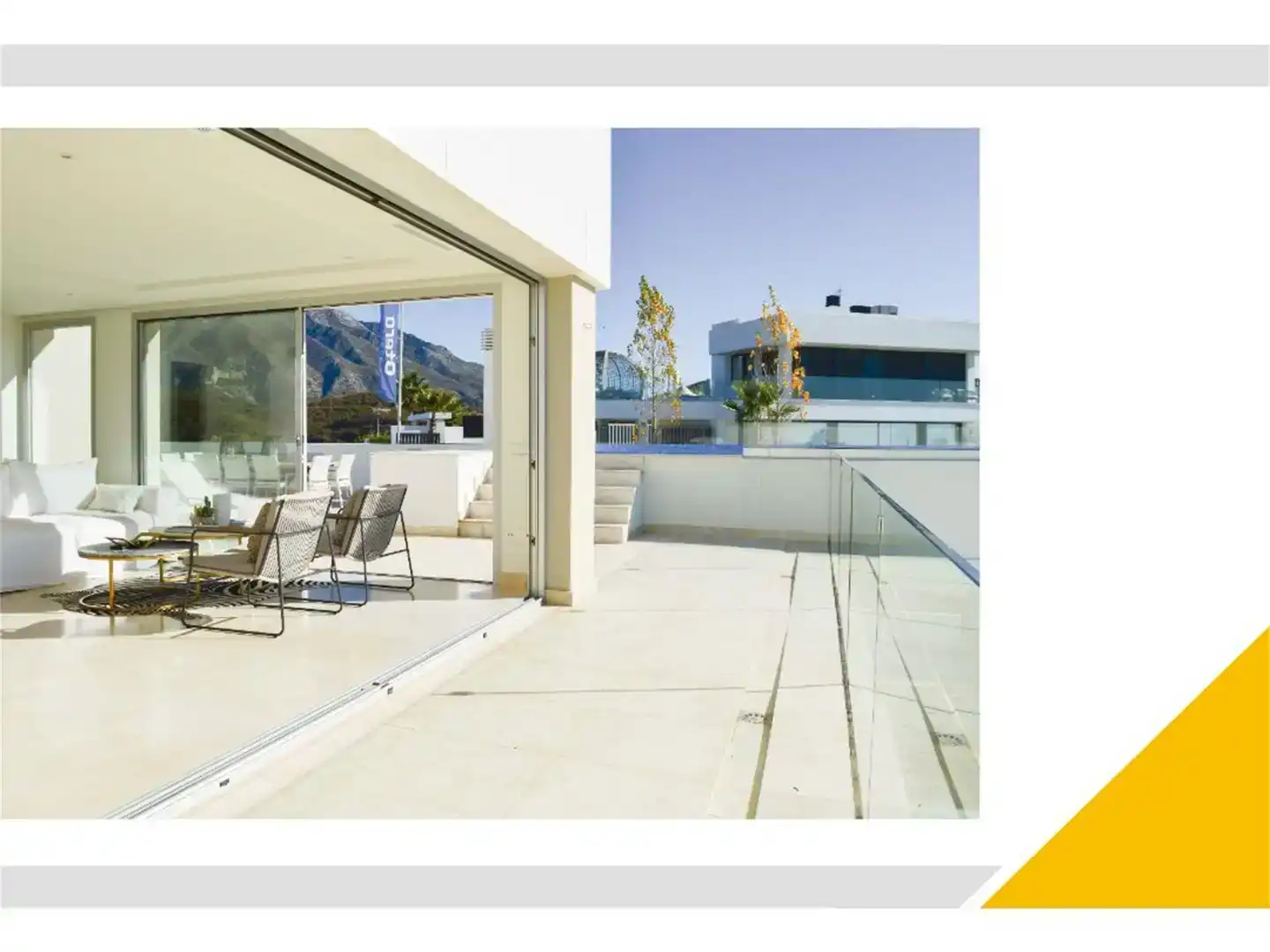 Terrasse von Dachboden zum Verkauf in Marbella mit Klimaanlage, Schwimmbad und Balkon
