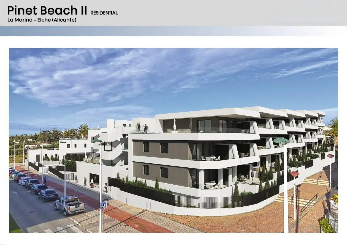 Apartment mit Pool zum Verkauf in La Marina, imagen 2
