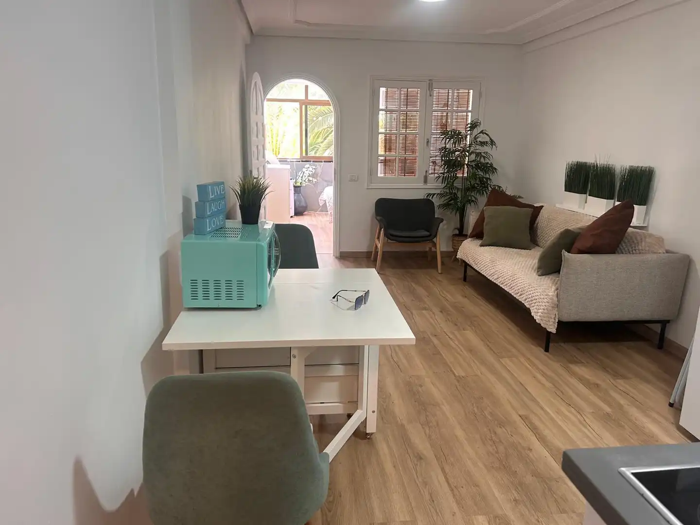 Sala de estar de Piso en venta en Arona con Amueblado, Horno y Lavadora