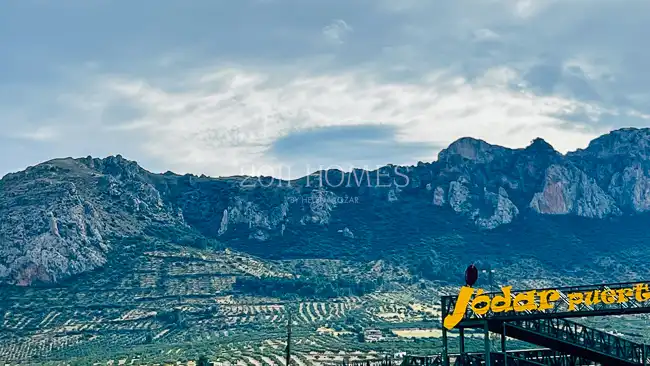 Vista exterior de Finca rústica en venta en Úbeda con Jardín privado, Terraza y Piscina