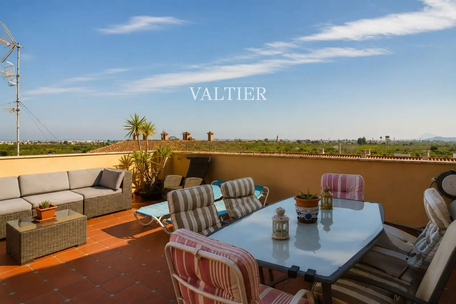 Terrassa de Casa o xalet en venda en Almoines amb Aire condicionat, Terrassa i Moblat