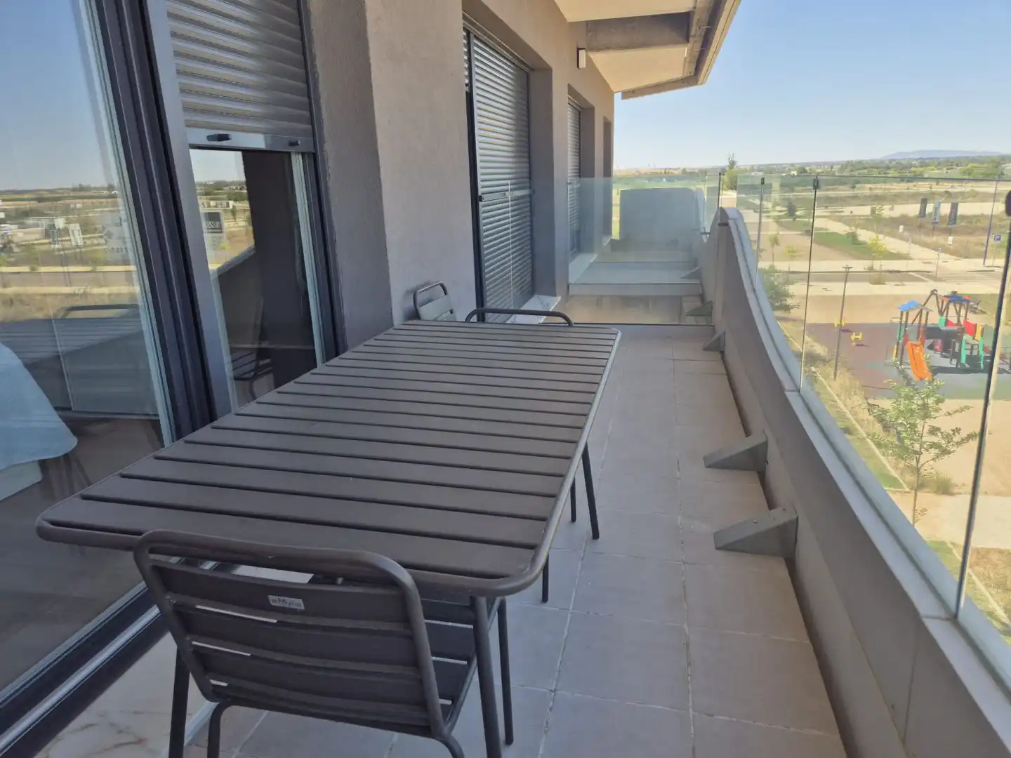 Terrassa de Apartament de lloguer en Badajoz amb Aire condicionat, Calefacció i Terrassa