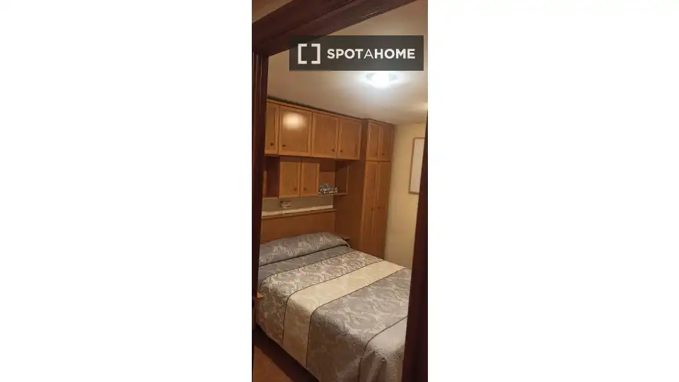 Dormitori de Apartament per a compartir en Zarautz amb Aire condicionat, Calefacció i Terrassa