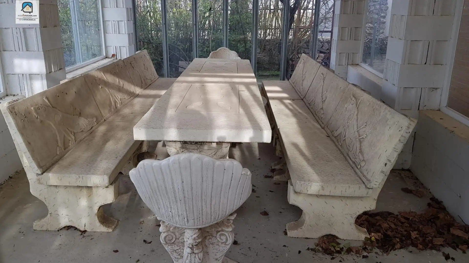 Terrassa de Casa o xalet en venda en Palencia amb Jardí privat, Terrassa i Piscina