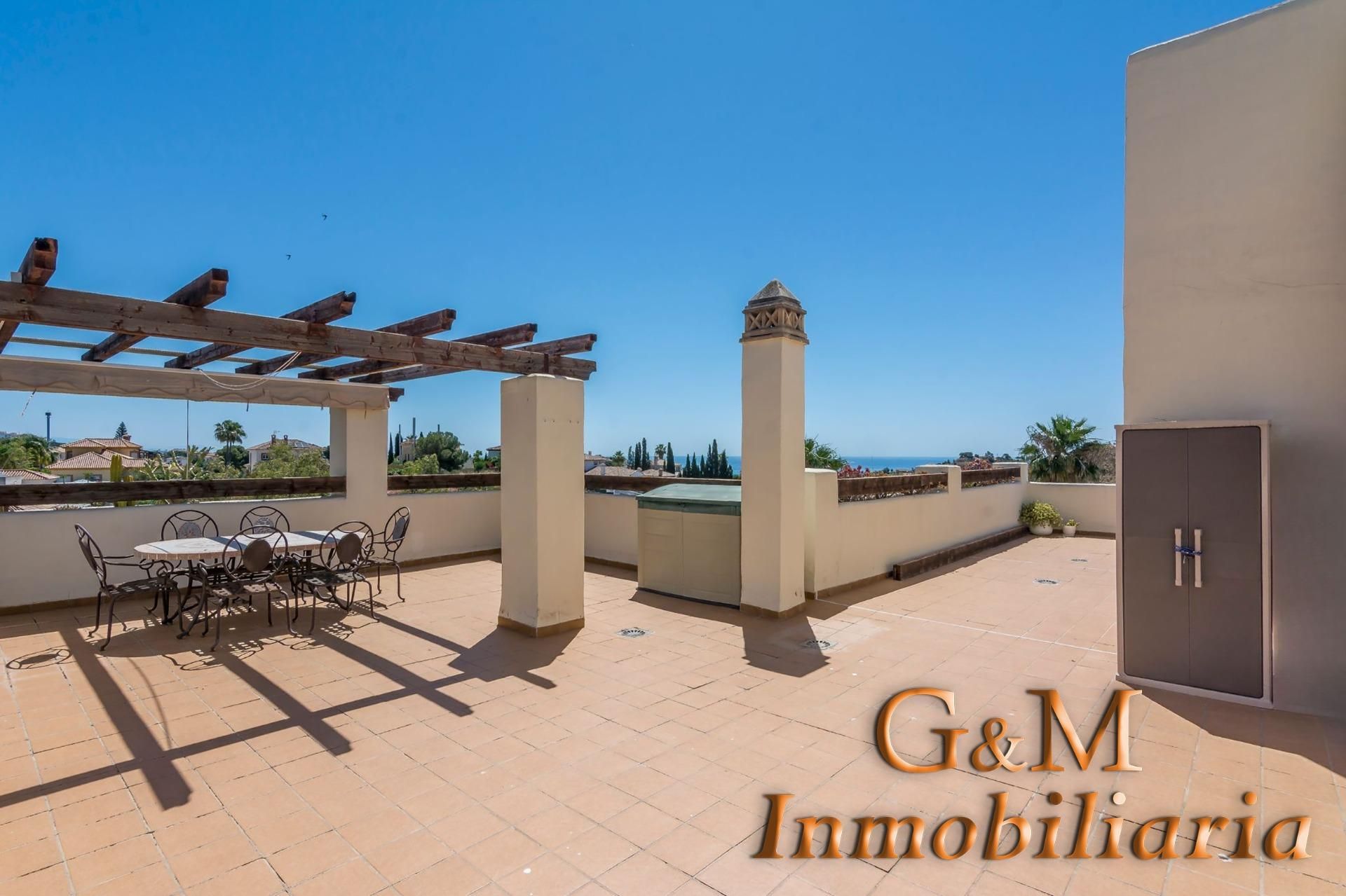 Terrace of Attic for sale in Benalmádena  with Air Conditioner, Heating and Parquet flooring
