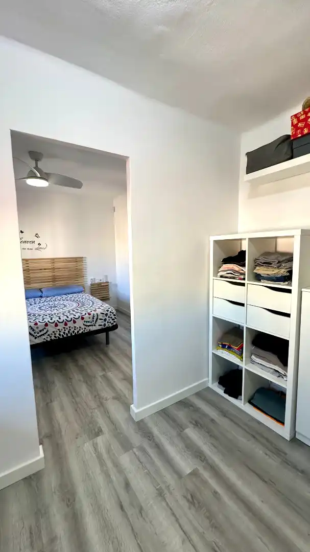 Bedroom of Attic for sale in Badalona  with Air Conditioner, Heating and Parquet flooring