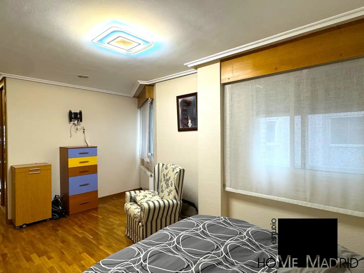 Bedroom of Flat for sale in Palencia  with Heating, Parquet flooring and Storage room