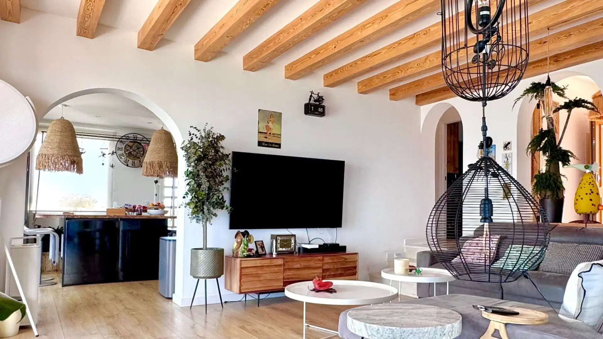 Living room of Houses for sale in Jávea / Xàbia  with Air Conditioner, Heating and Private garden
