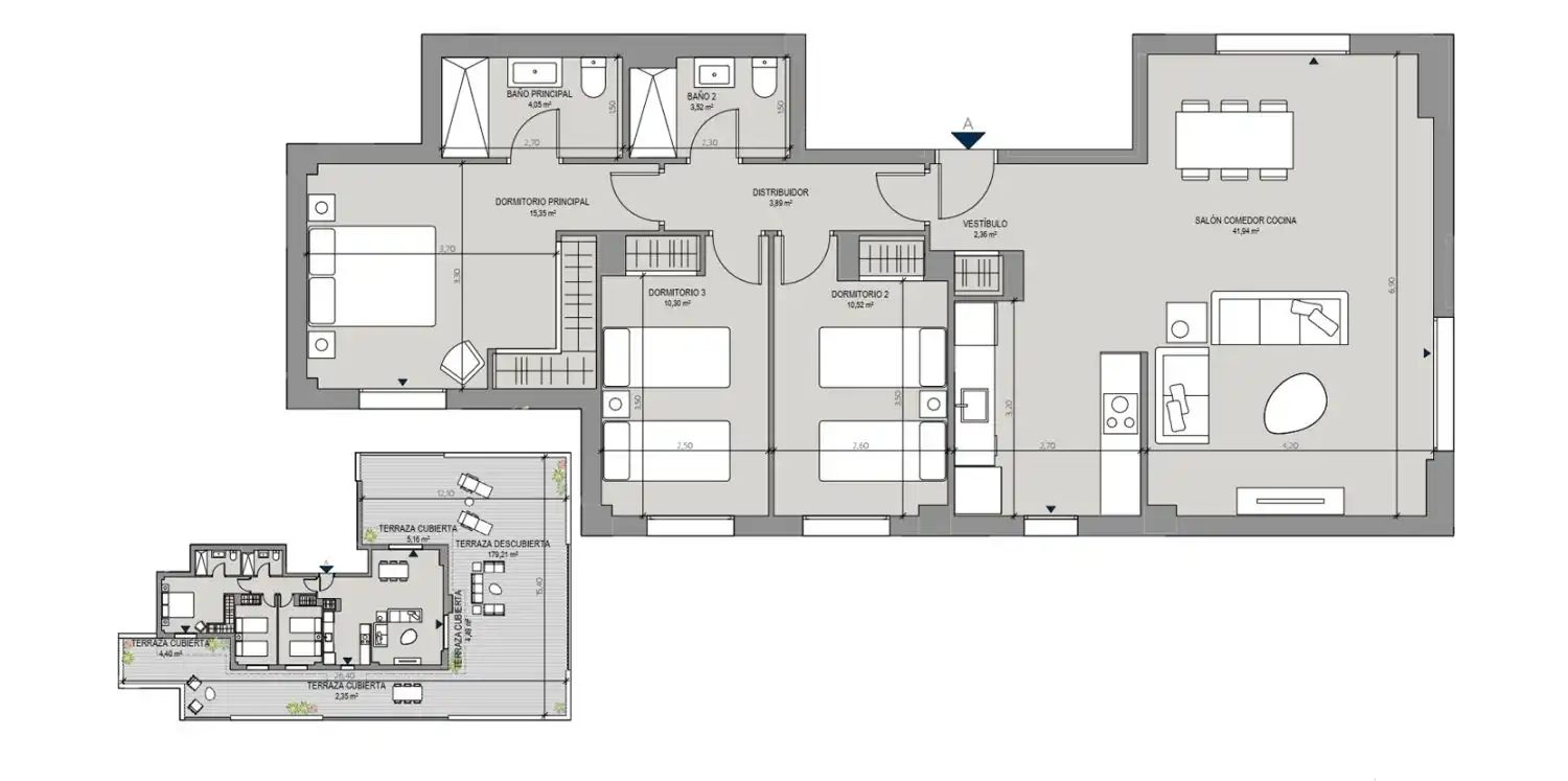 Attique avec piscine à vendre à La Duquesa, imagen 30