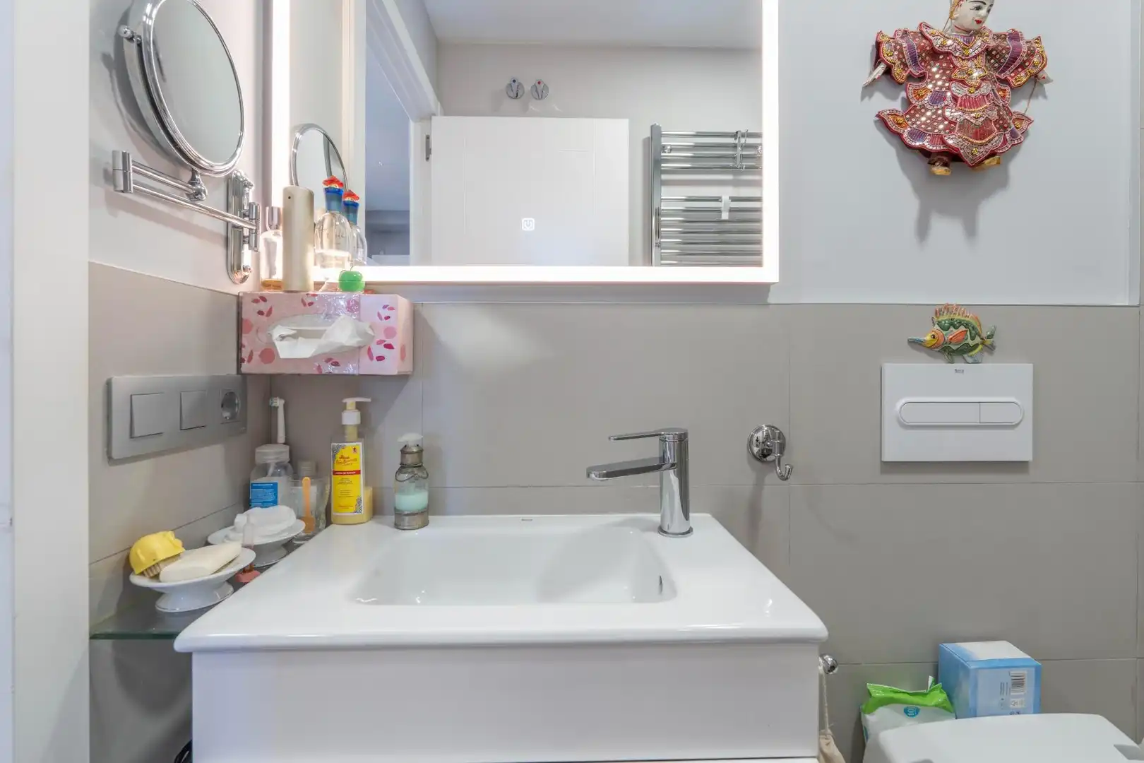 Badezimmer von Maisonette zum Verkauf in Madrid mit Terrasse