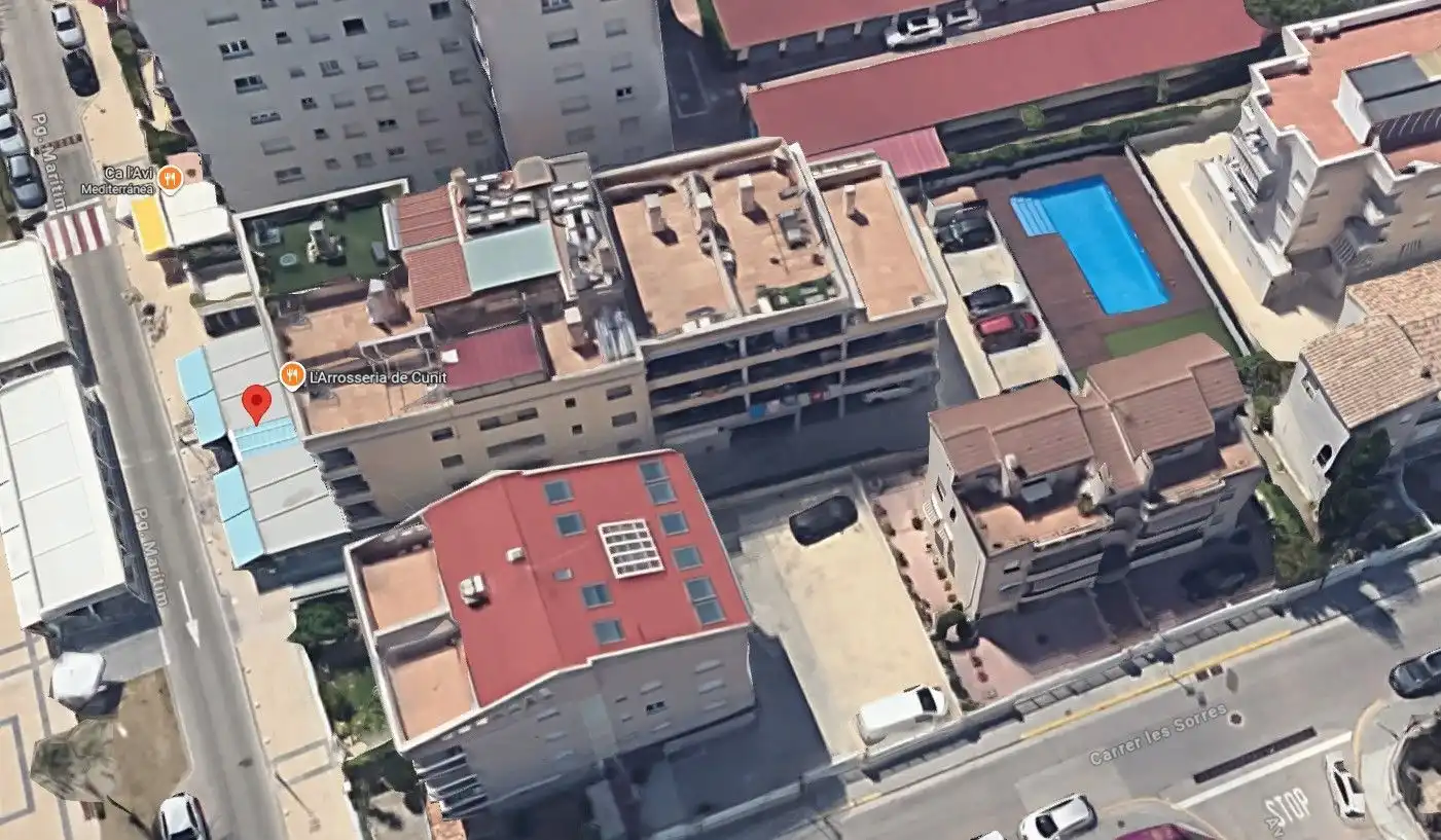 Außenansicht von Wohnung zum Verkauf in Cunit mit Terrasse