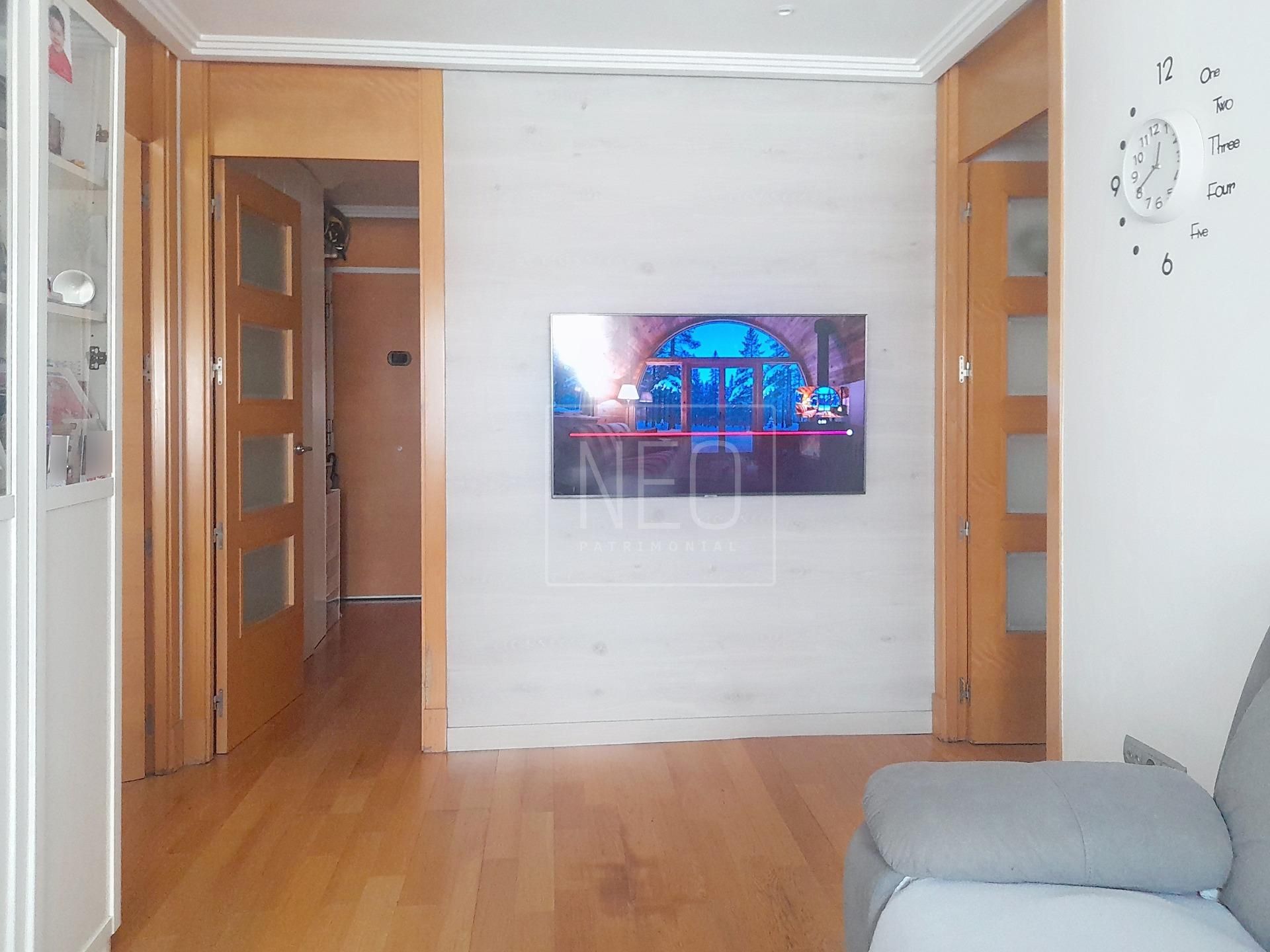 Sala de estar de Piso en venta en  Madrid Capital con Aire acondicionado, Calefacción y Terraza