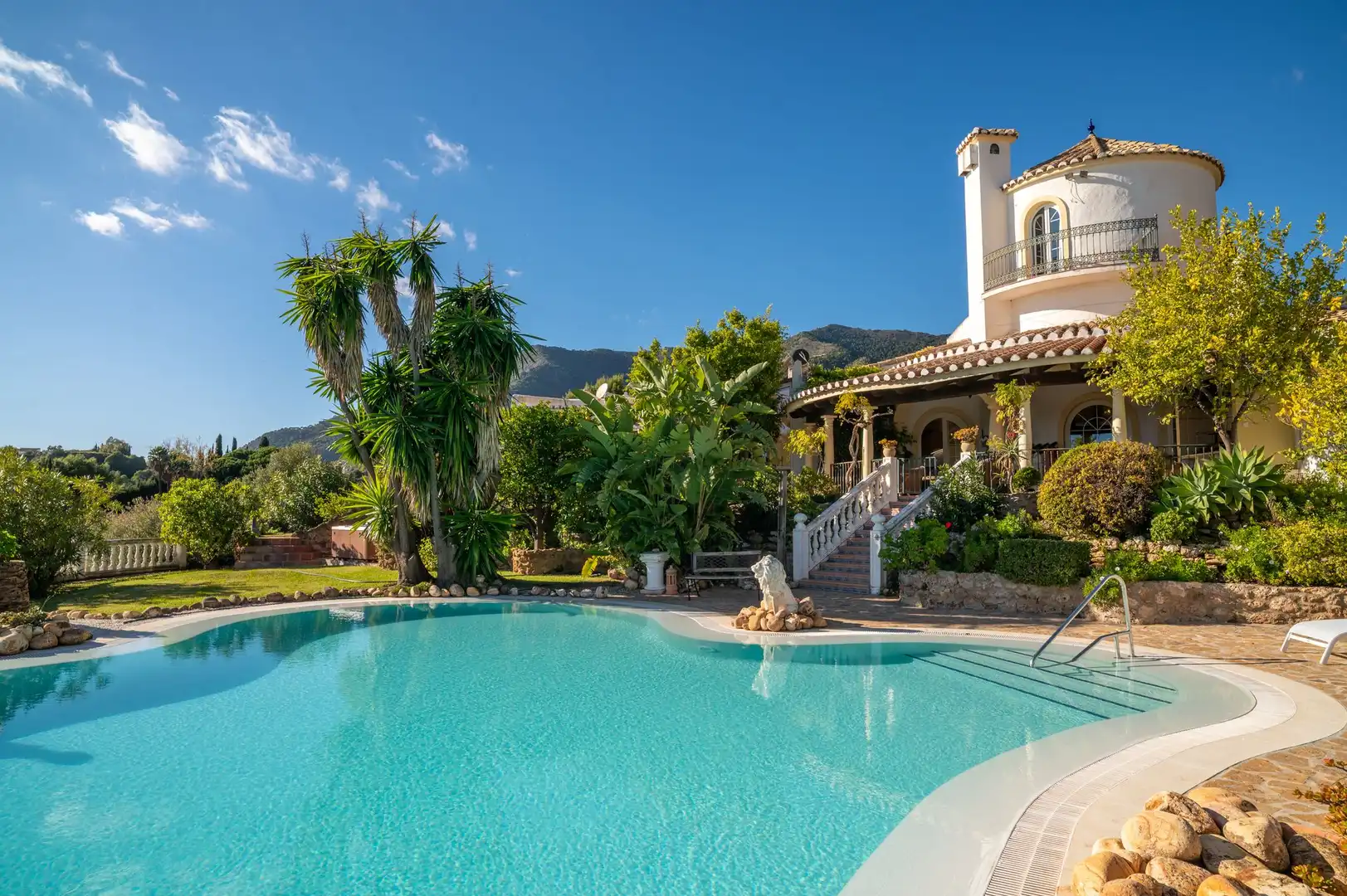 Jardí de Casa o xalet en venda en Mijas amb Terrassa