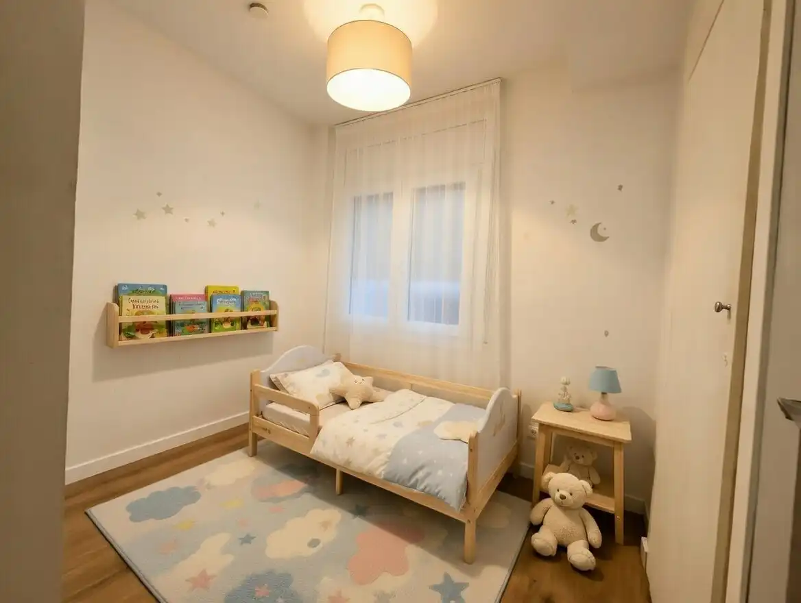 Bedroom of Flat for sale in Barcelona  with Air Conditioner, Oven and Washing machine