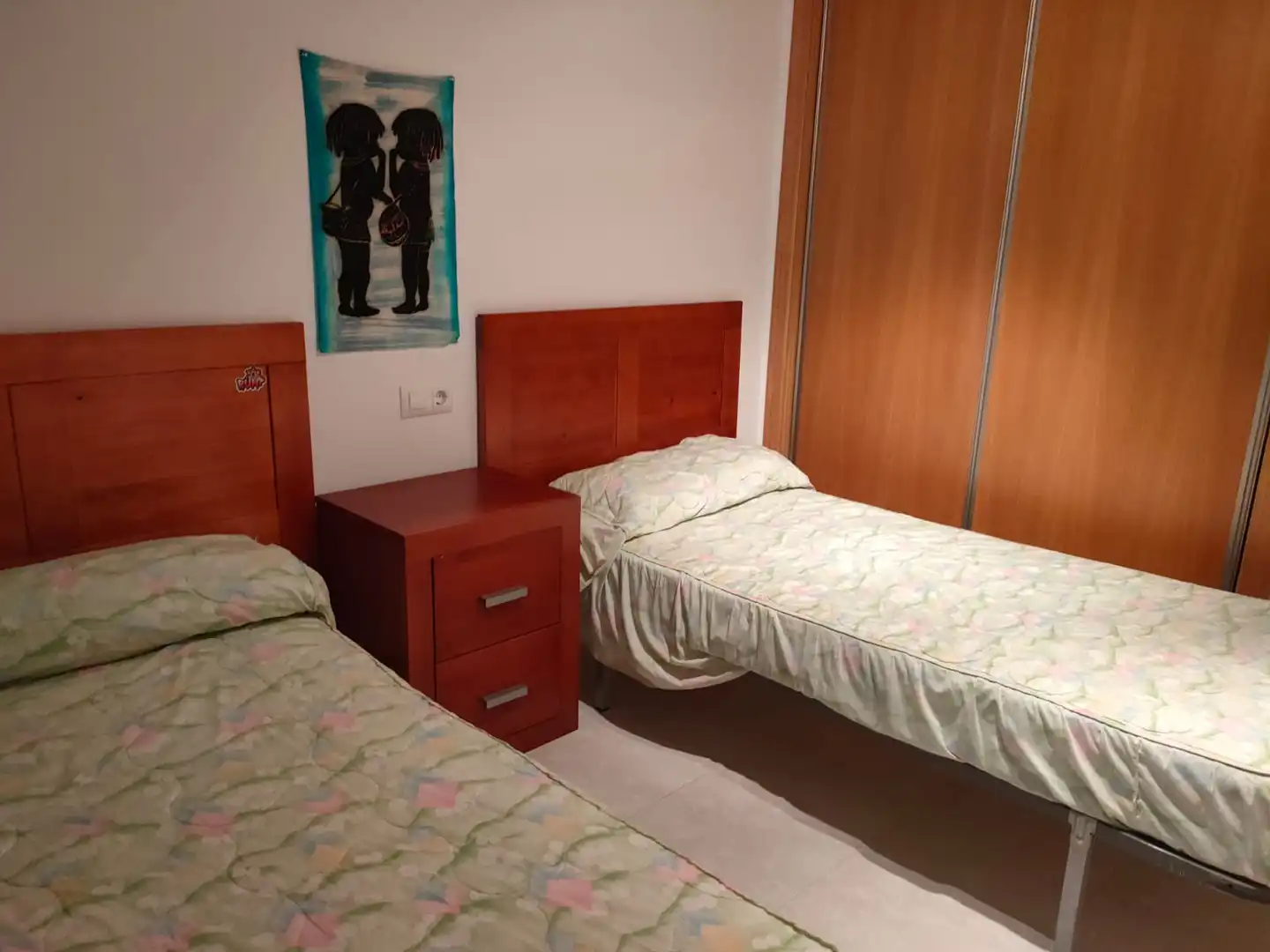 Schlafzimmer von Wohnung zur Miete in Cartagena mit Möbliert, Ofen und Waschmaschine