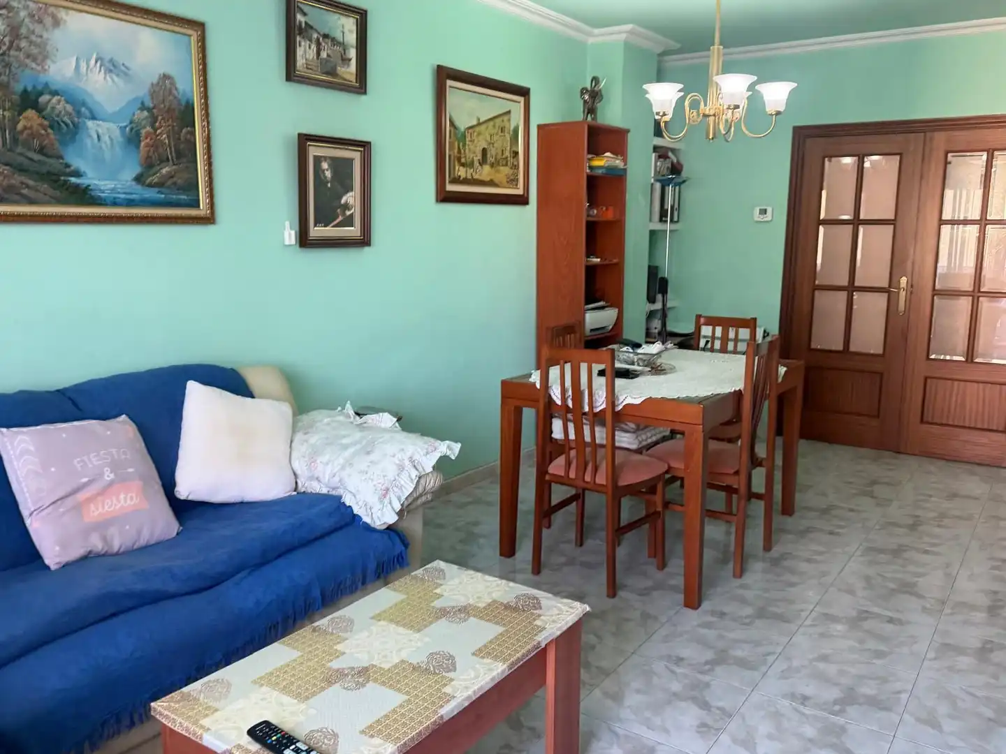 Living room of Flat for sale in Mataró  with Air Conditioner and Heating