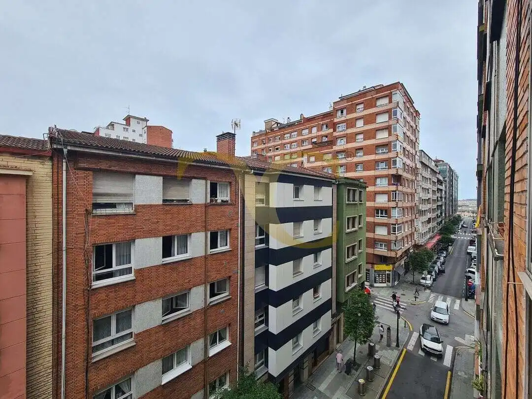 Exterior view of Flat for sale in Gijón   with Heating and Balcony
