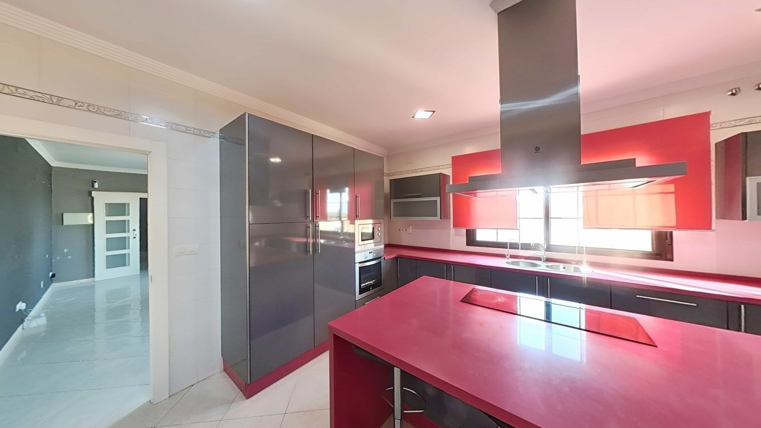 Kitchen of Flat for sale in Beas  with Air Conditioner, Private garden and Terrace