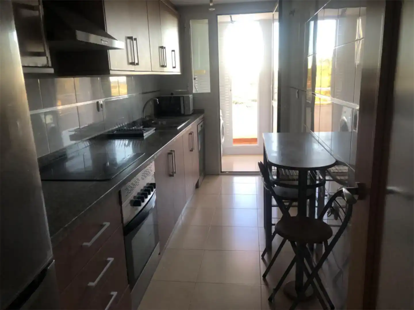Cuina de Àtic de lloguer en Alginet amb Aire condicionat, Parquet i Moblat