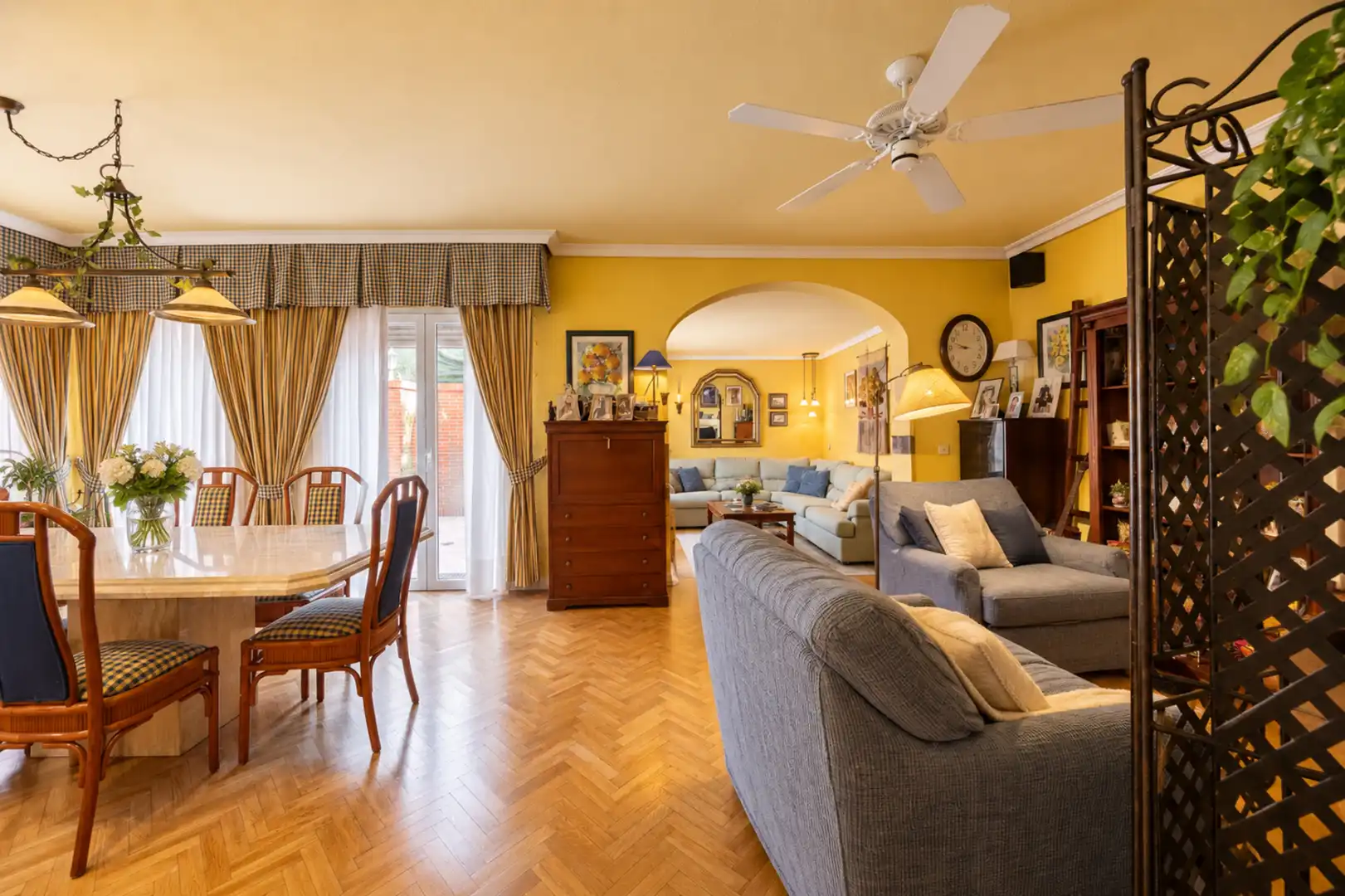 Sala de estar de Casa o chalet en venta en Madrid con Aire acondicionado, Calefacción y Terraza