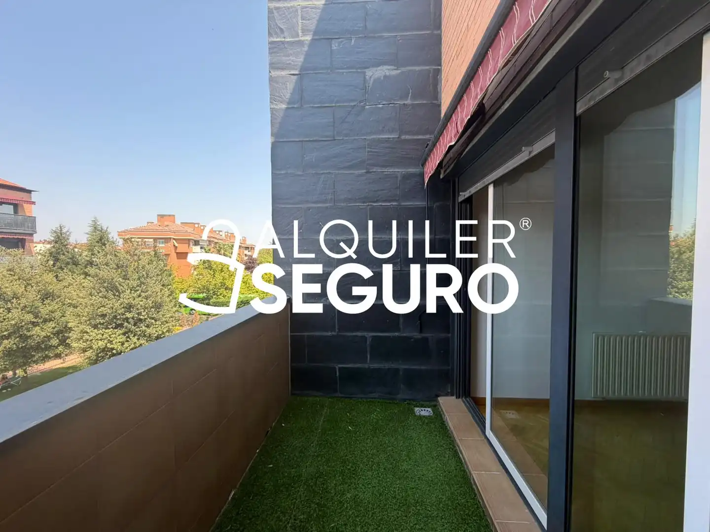 Terraza de Piso de alquiler en Boadilla del Monte con Aire acondicionado, Calefacción y Terraza