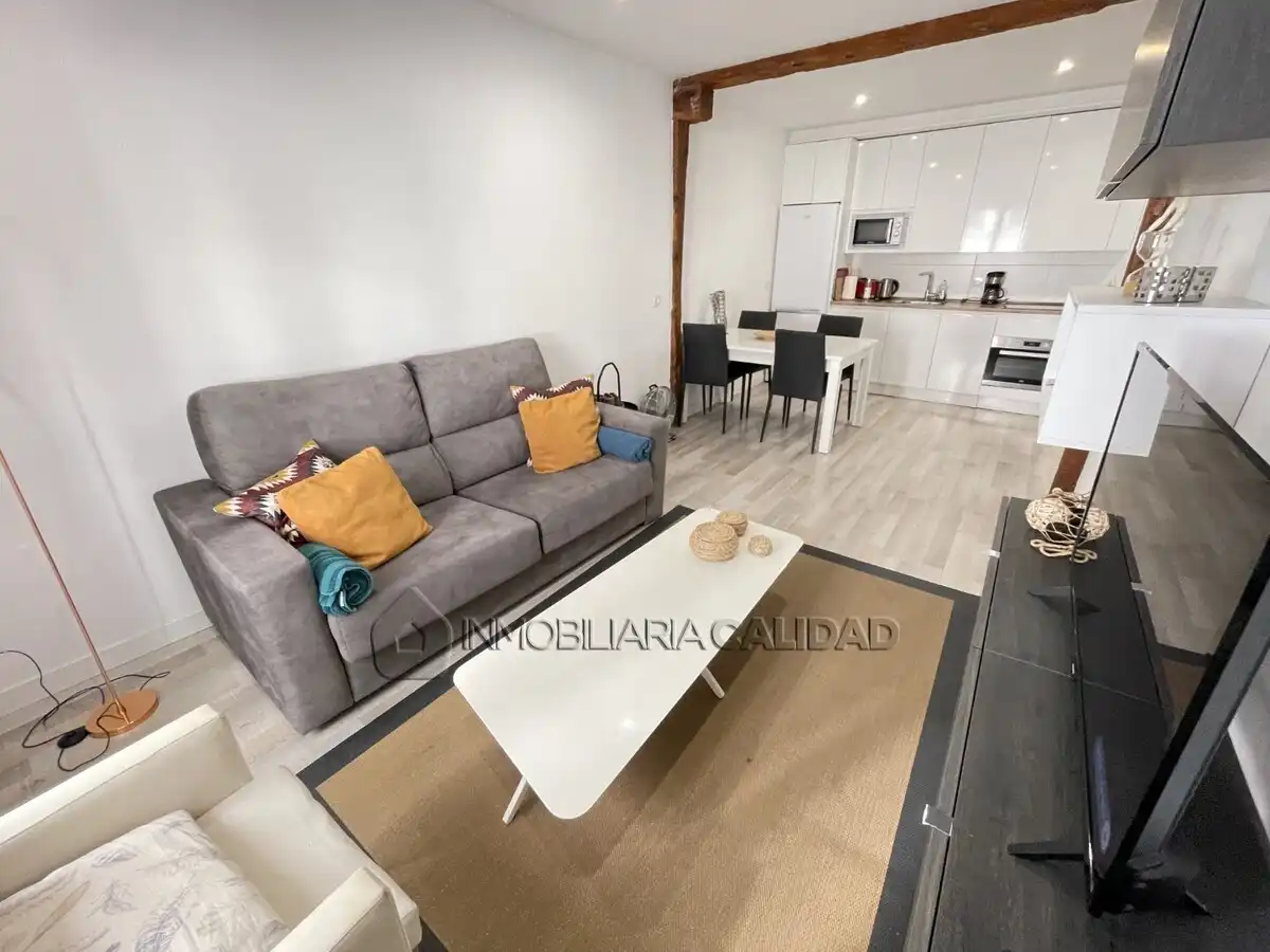 Sala de estar de Piso de alquiler en Burgos con Calefacción y Amueblado