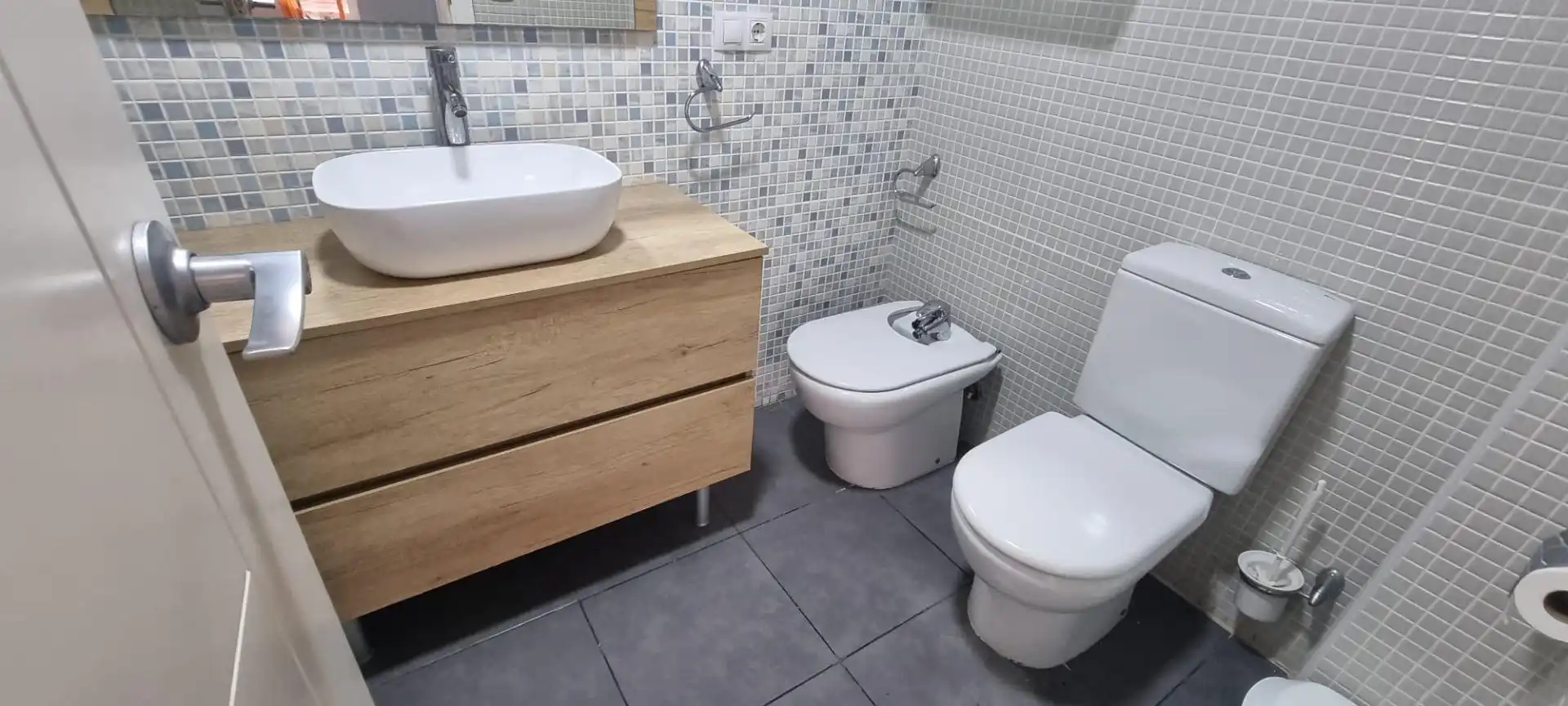 Bany de Apartament en venda en Alcalà de Xivert amb Aire condicionat, Jardí privat i Terrassa