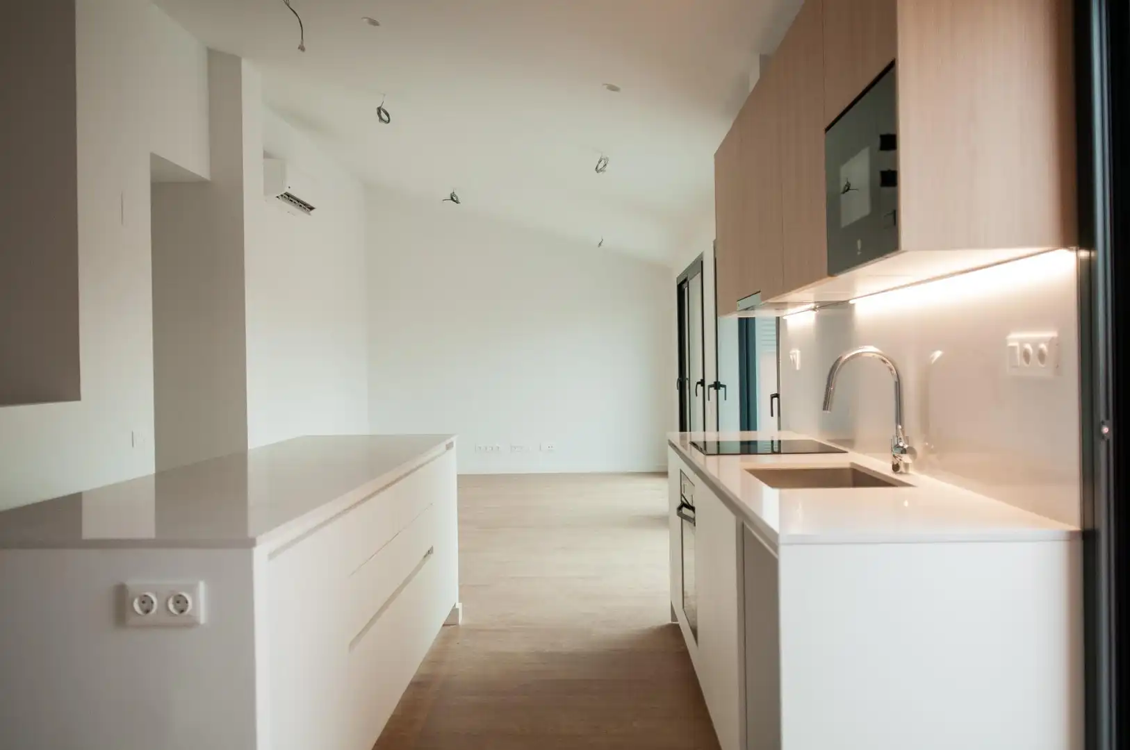 Cocina de Ático en venta en Sabadell con Aire acondicionado, Terraza y Alarma