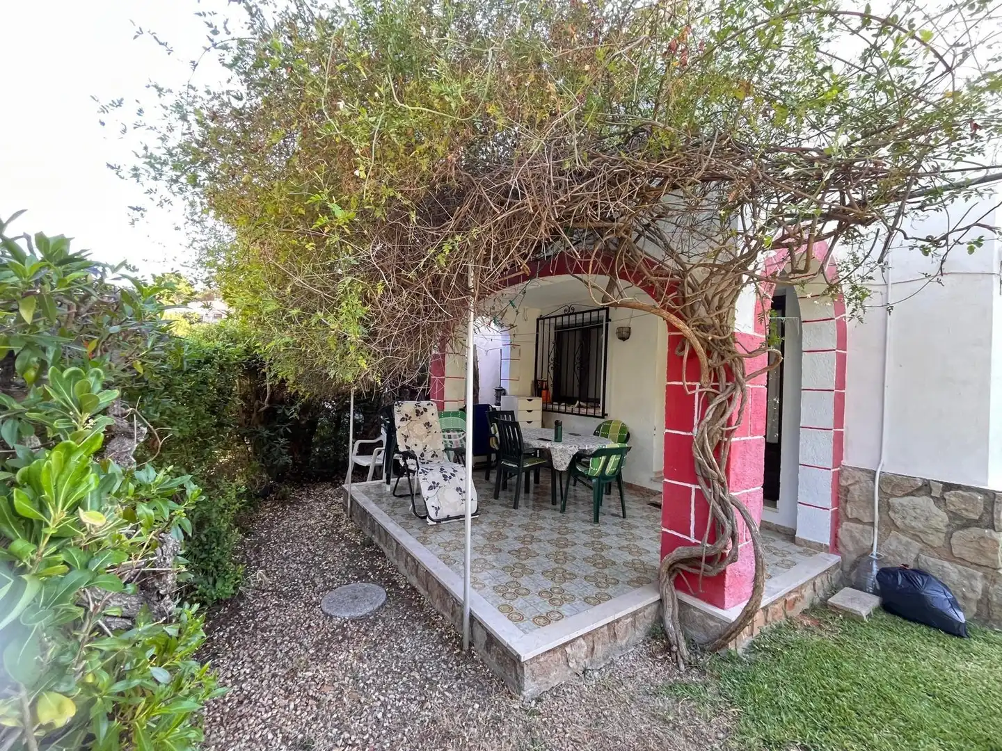 Jardí de Casa adosada en venda en Dénia amb Jardí privat, Terrassa i Piscina comunitària