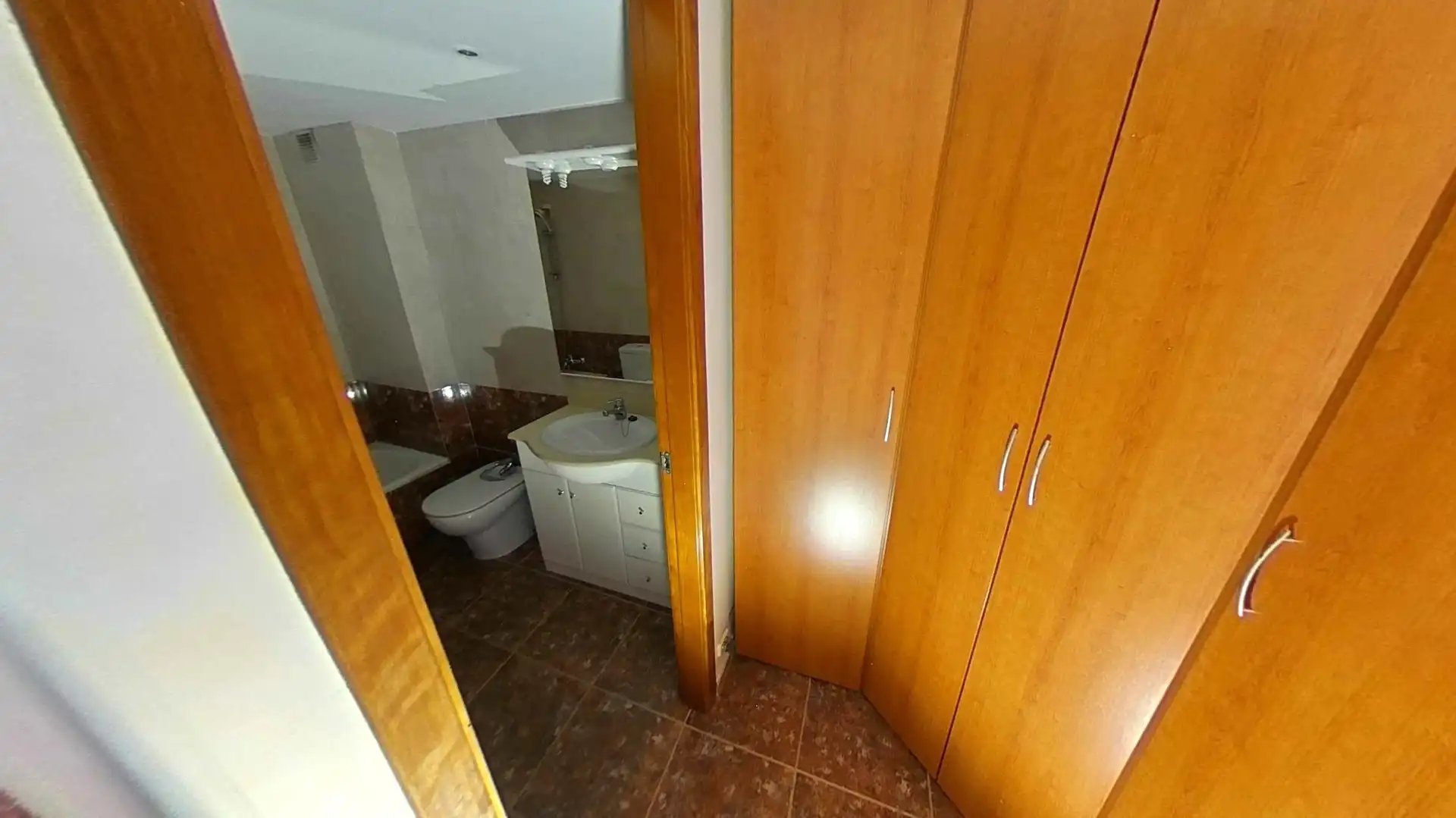Badezimmer von Wohnung zum Verkauf in Vilafranca del Penedès mit Heizung, Terrasse und Abstellraum