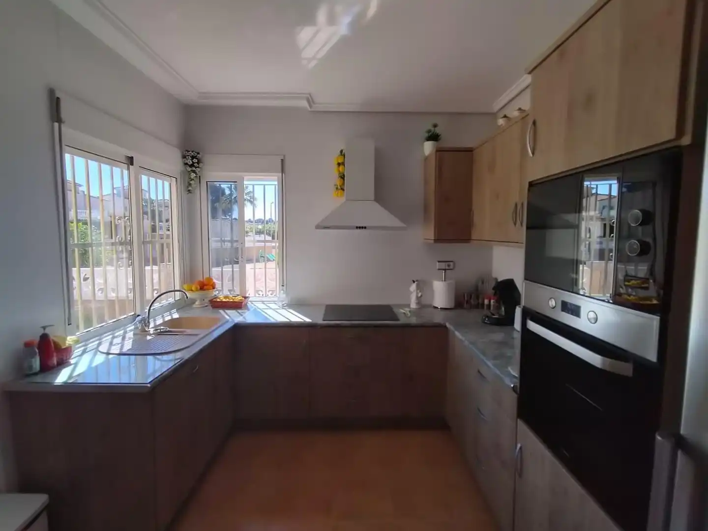 Küche von Maisonette zum Verkauf in Algorfa mit Klimaanlage, Heizung und Privatgarten