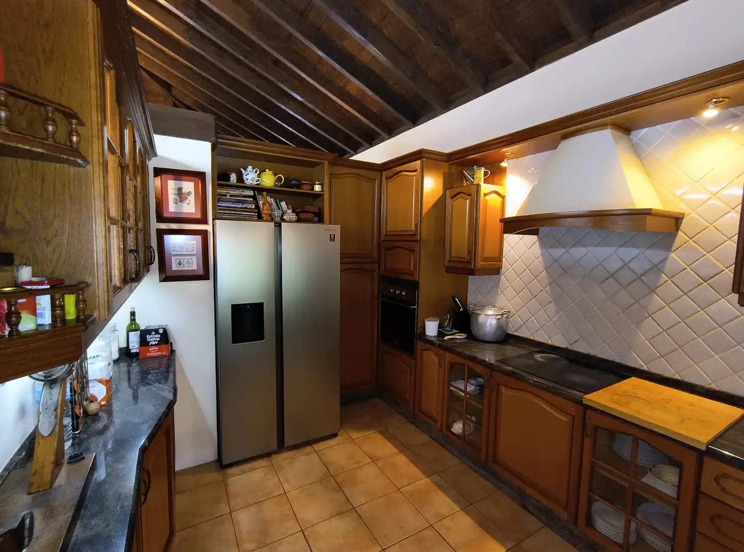 Cocina de Casa o chalet en venta en La Orotava con Jardín privado, Parquet y Terraza