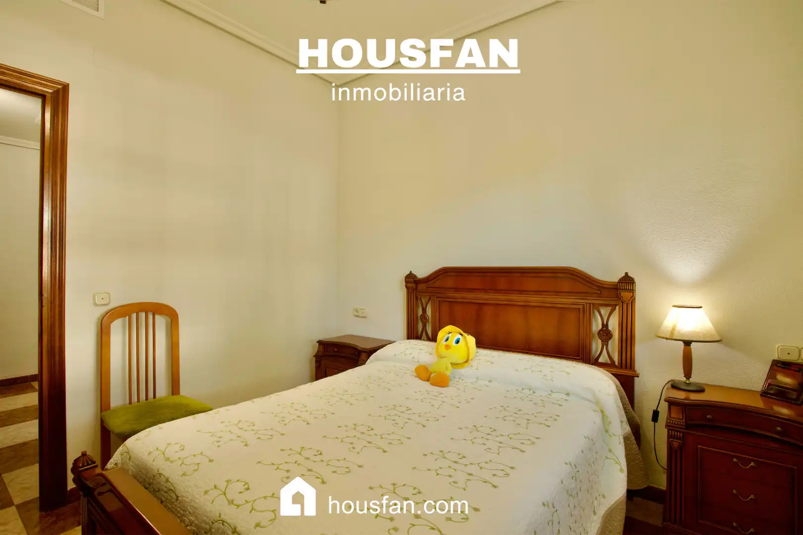 Bedroom of Houses for sale in Cáceres  with Air Conditioner, Heating and Private garden