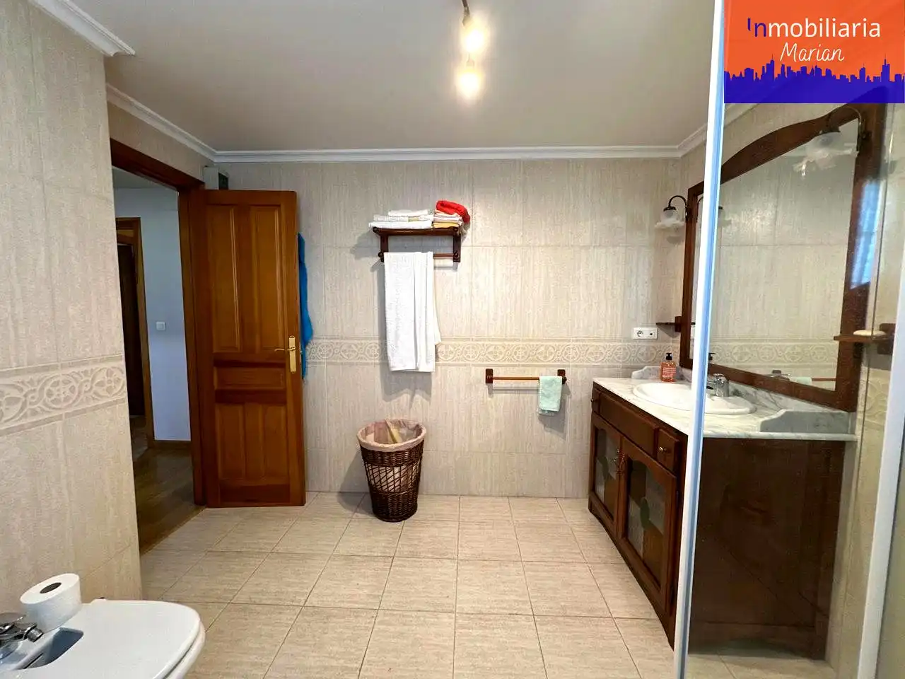 Bany de Casa o xalet en venda en Milagros amb Calefacció, Jardí privat i Terrassa