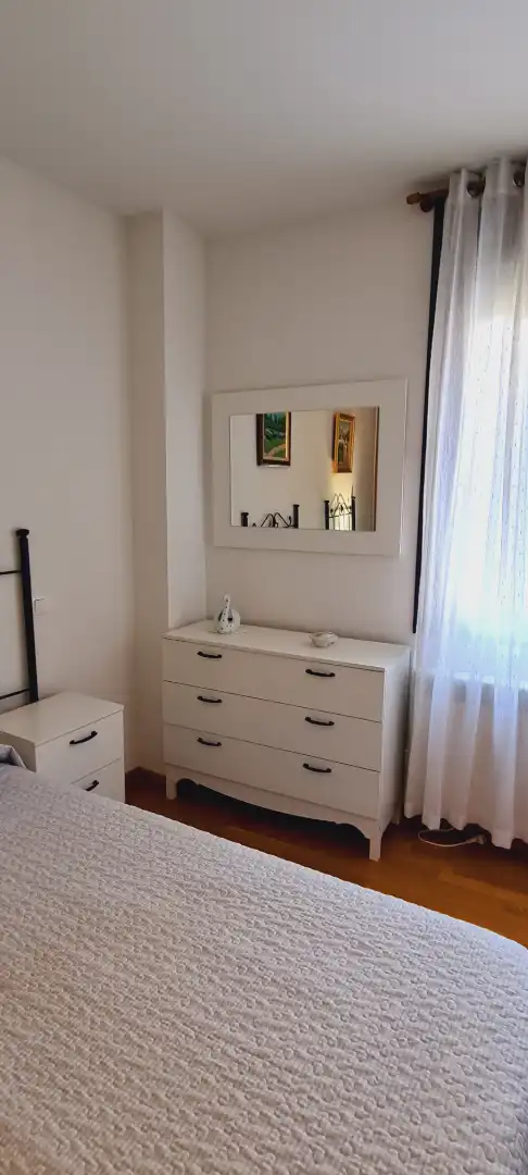 Bedroom of Flat for sale in El Tiemblo   with Heating, Parquet flooring and Storage room