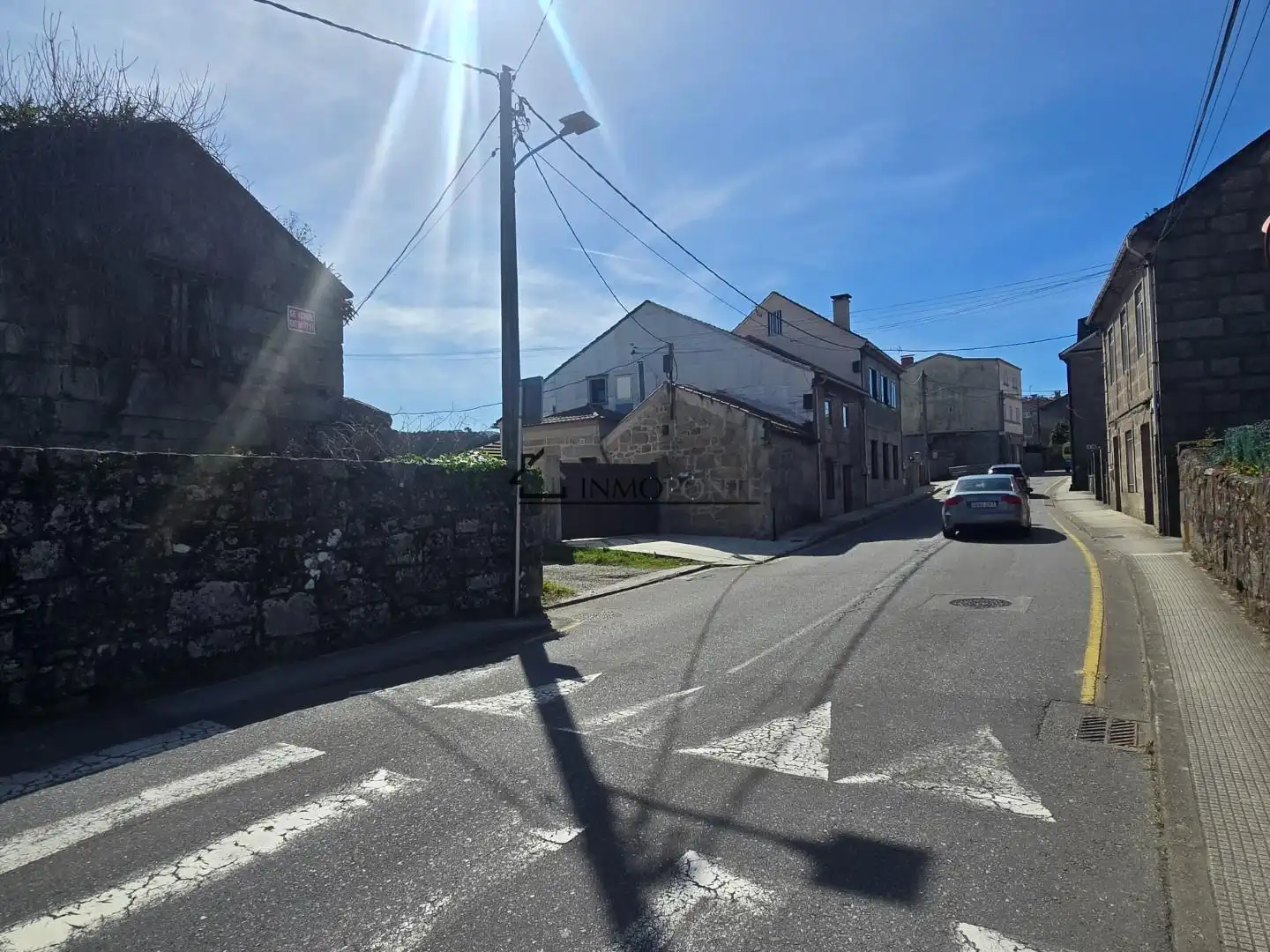 Vista exterior de Casa o xalet en venda en Pontevedra Capital  amb Jardí privat