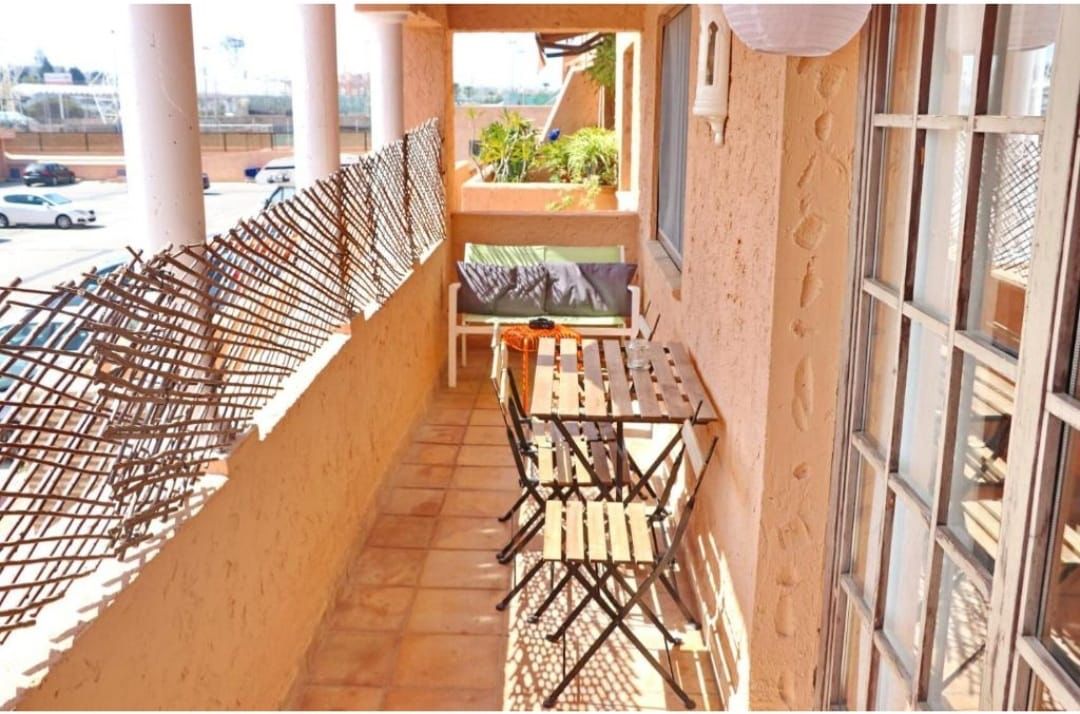 Terrace of Apartment to rent in San Fernando  with Air Conditioner, Furnished and Oven
