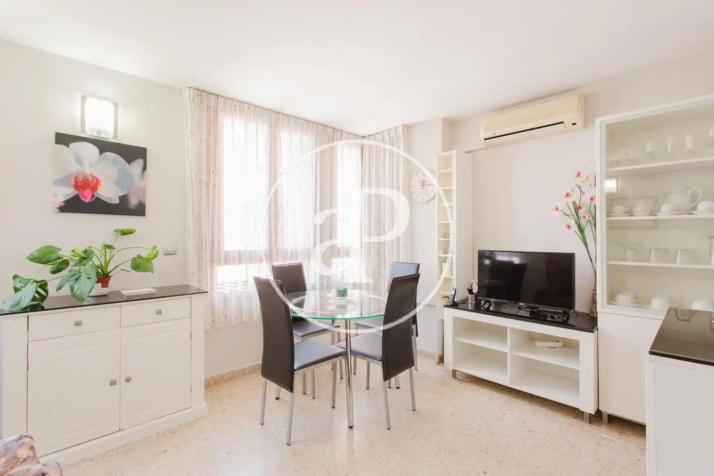 Sala de estar de Piso de alquiler en Valencia con Aire acondicionado, Calefacción y Amueblado