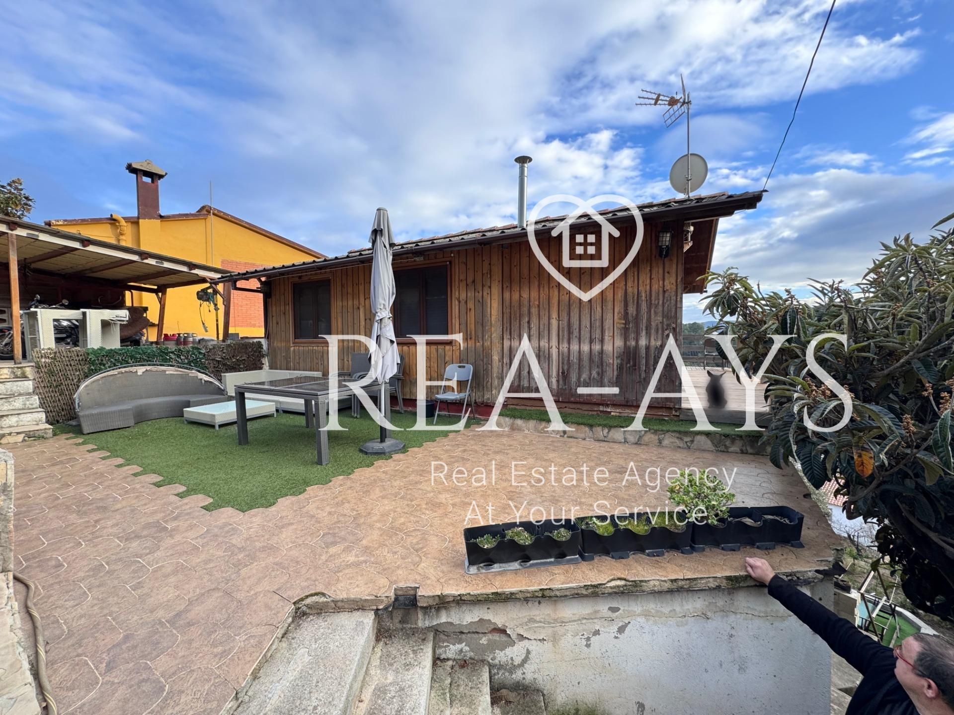 Jardín de Casa o chalet en venta en Vallirana con Calefacción, Jardín privado y Terraza