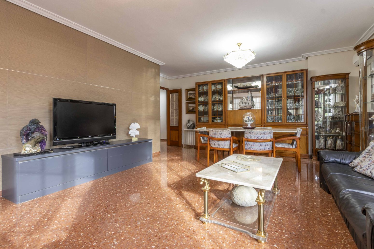 Living room of Flat for sale in Bonrepòs i Mirambell  with Air Conditioner and Balcony