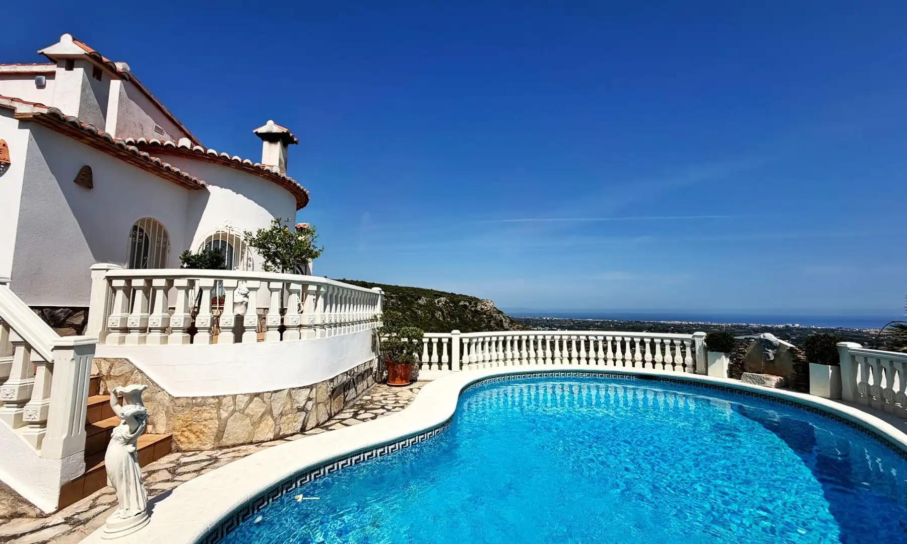 Swimming pool of Houses for sale in Dénia  with Heating, Private garden and Storage room